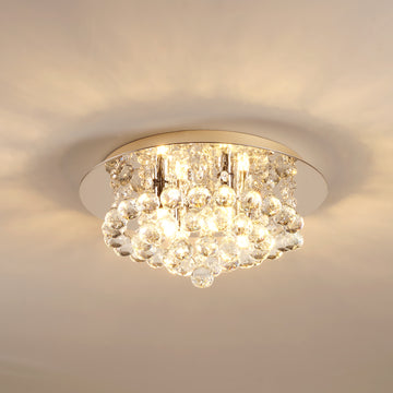 Hauspro Venice Crystal Layered Ceiling Light
