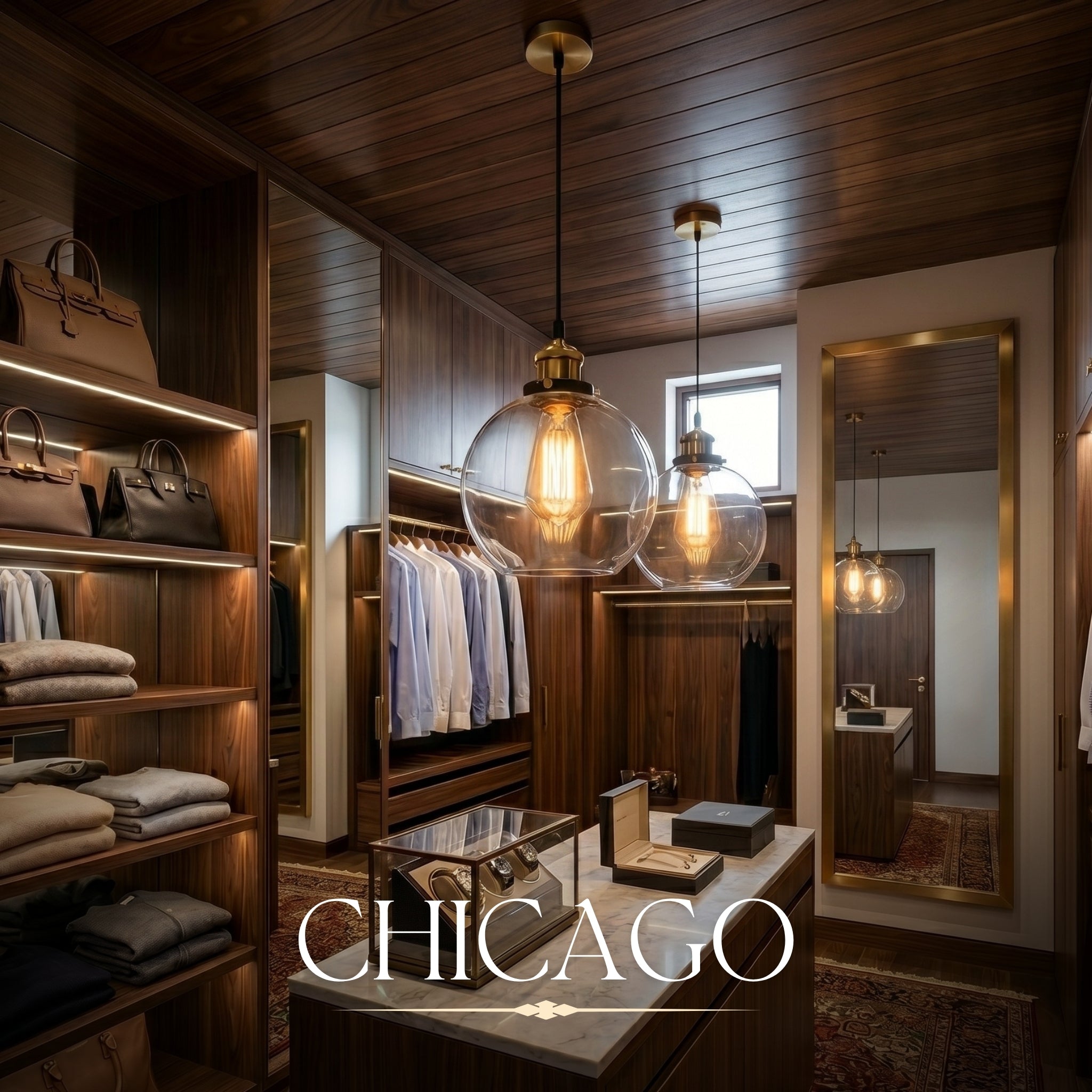 Hauspro Chicago Pendant Industrial Hanging Ceiling Light