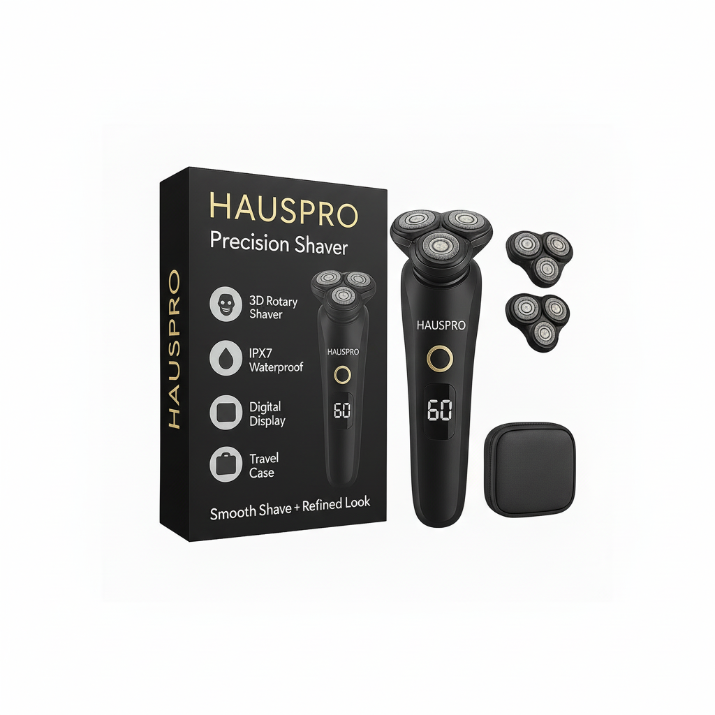 Hauspro Mens Rotary Precision Shaver