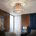 Hauspro New York Crystal Ceiling Chandelier Light